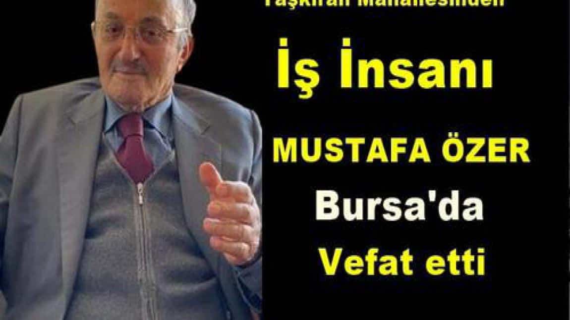 OKULUMUZ BANİSİ Mustafa Özer ( 83)  05.12.2021 tarihinde  Bursa'da vefat etti.